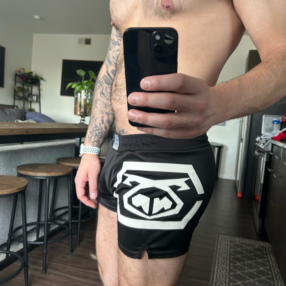 Nasty Pig Black and White Shorts